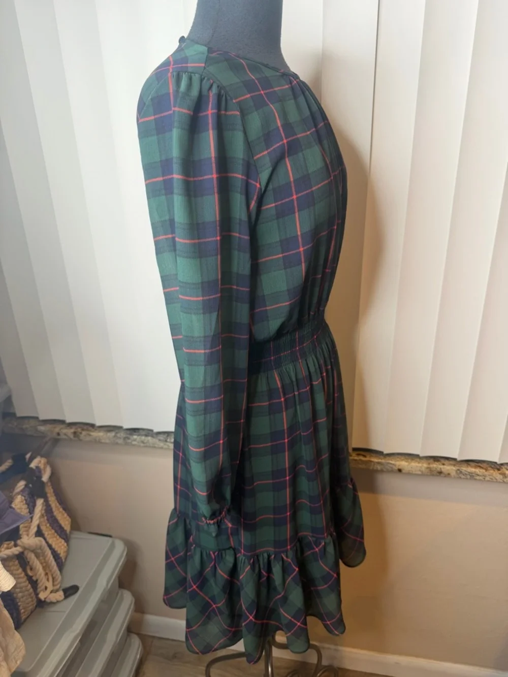 J. Crew lightweight plaid